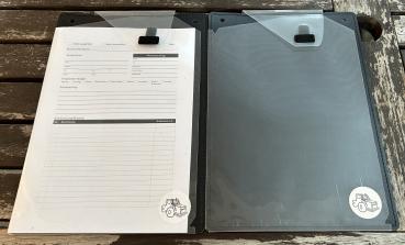 Werkstattmappe / Arbeitsmappe / Auftragsmappe - A4