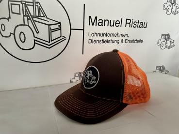 Preview: K700 Trucker Cap - braun/orange