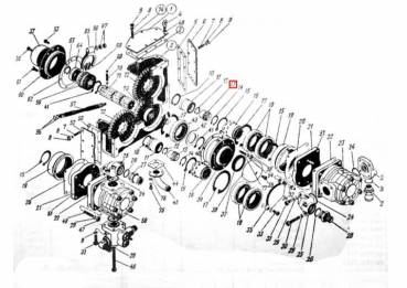 Kupplung Hydraulikpumpe K700/K701