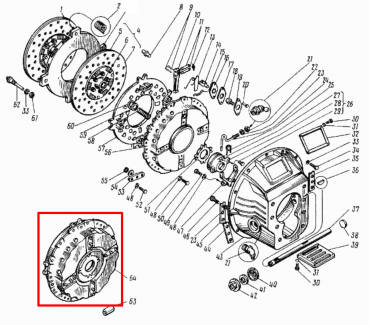 Kupplungsautomat YaMZ-238