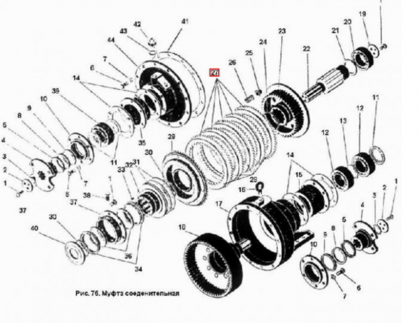 Getriebescheibe K700/K701