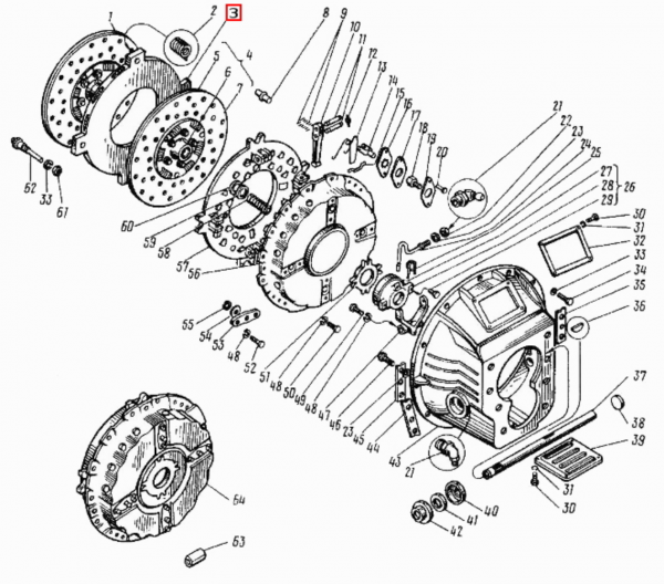 Druckscheibe Kupplungsautomat