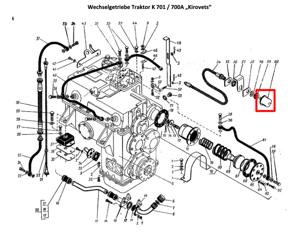 Öldrucksensor K700/K701